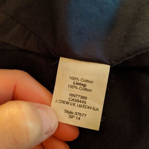 J.Crew navy nautical rope print skirt XXS new tags - Picture 5 of 5